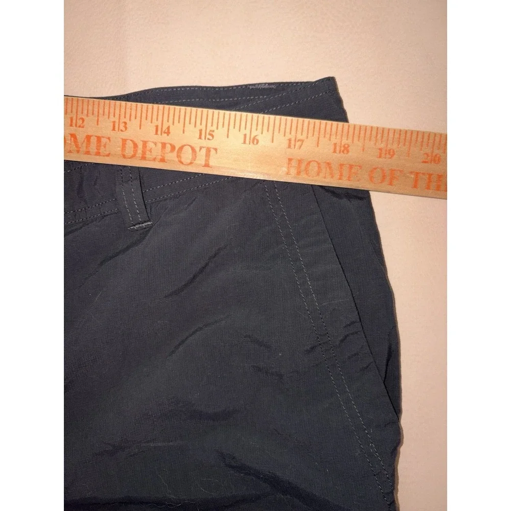 The North Face Cargo Nylon Shorts 36 Dark Gray Hiking Outdoor Ripstop
